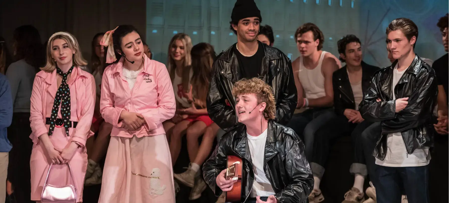 Porter-Gaud students performing Grease.