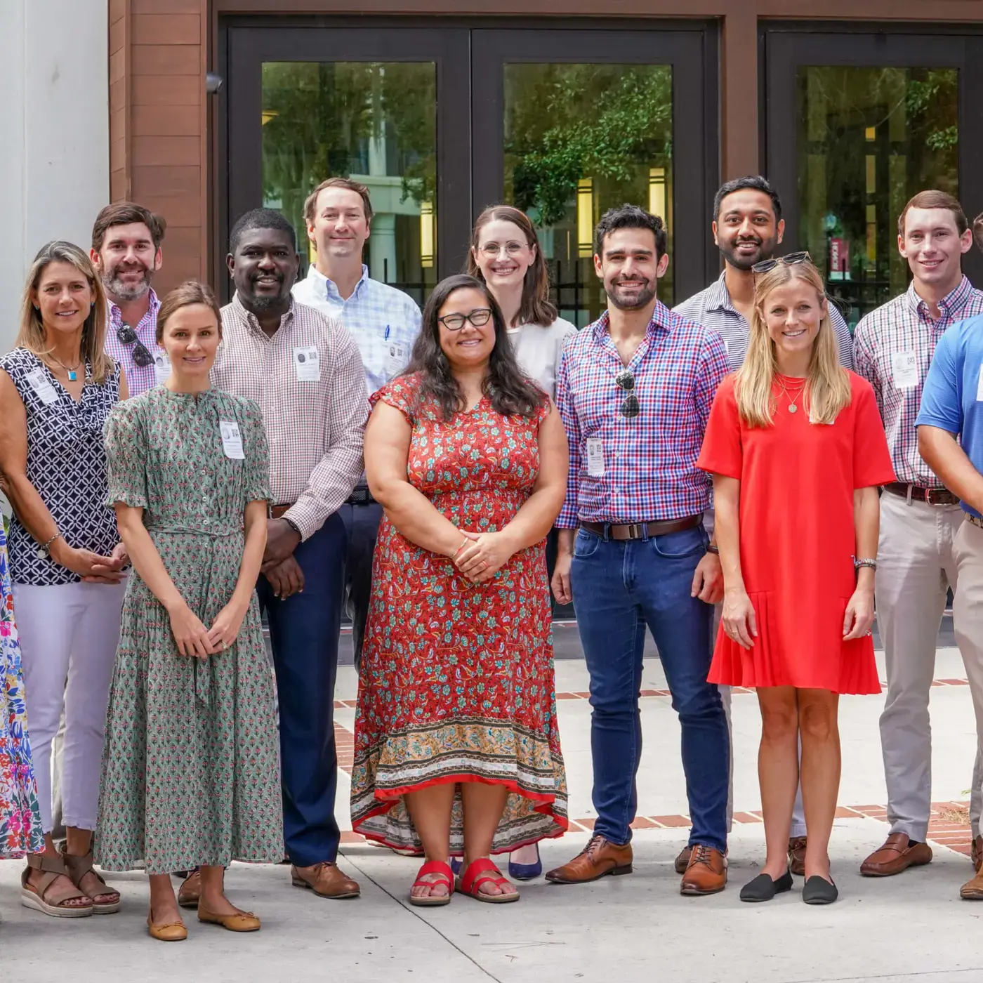 Porter-Gaud alumni at a reunion event