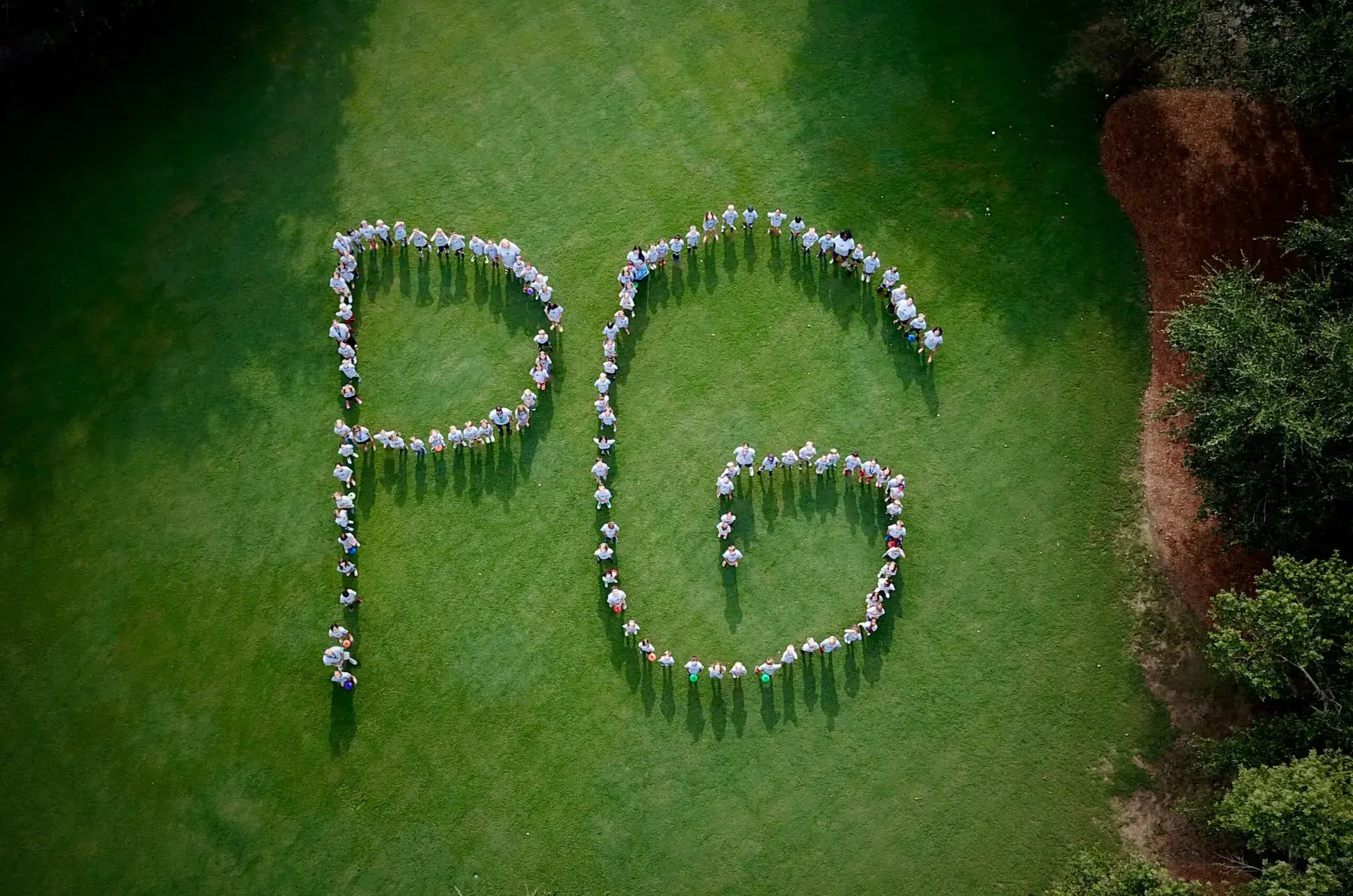 Porter-Gaud aerial photograph of PG